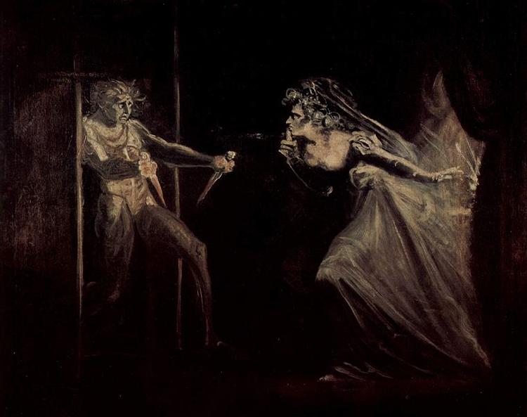 Jacob Heinrich Elbfas Lady Macbeth receives the daggers